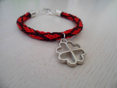 Pulsera "Un Beso y una Flor" (Ref. 0003)