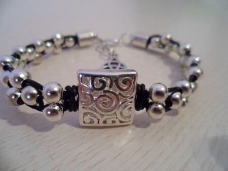 Pulsera "Espirales de Metal" (Ref. 0010)