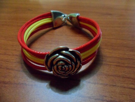 Pulsera "Rosa de España" (Ref. 0028)